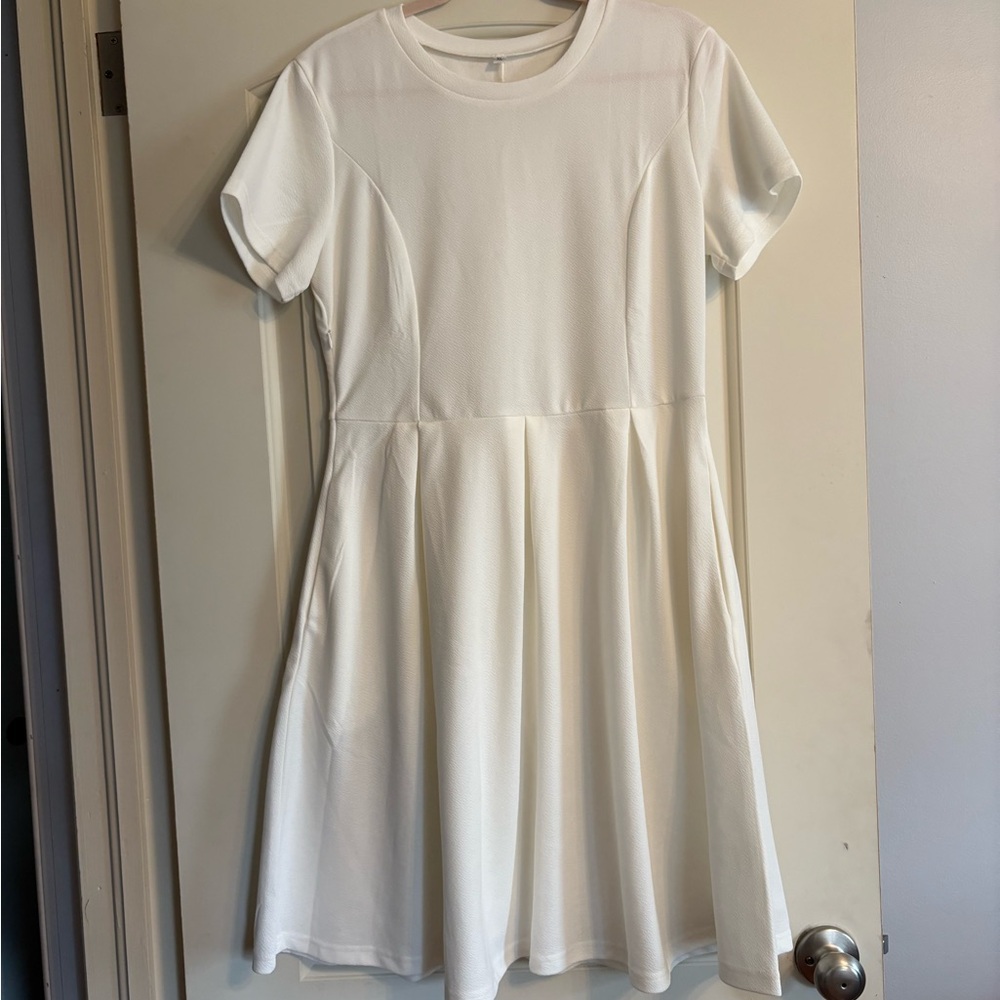 Classic White Dress
